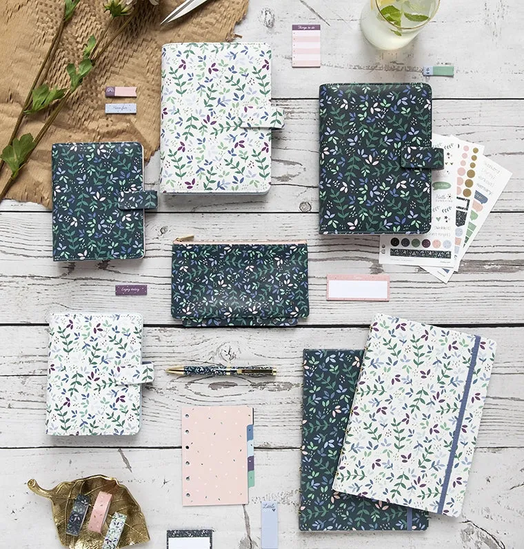 Filofax Garden pochette zippée A5 motif fleurs