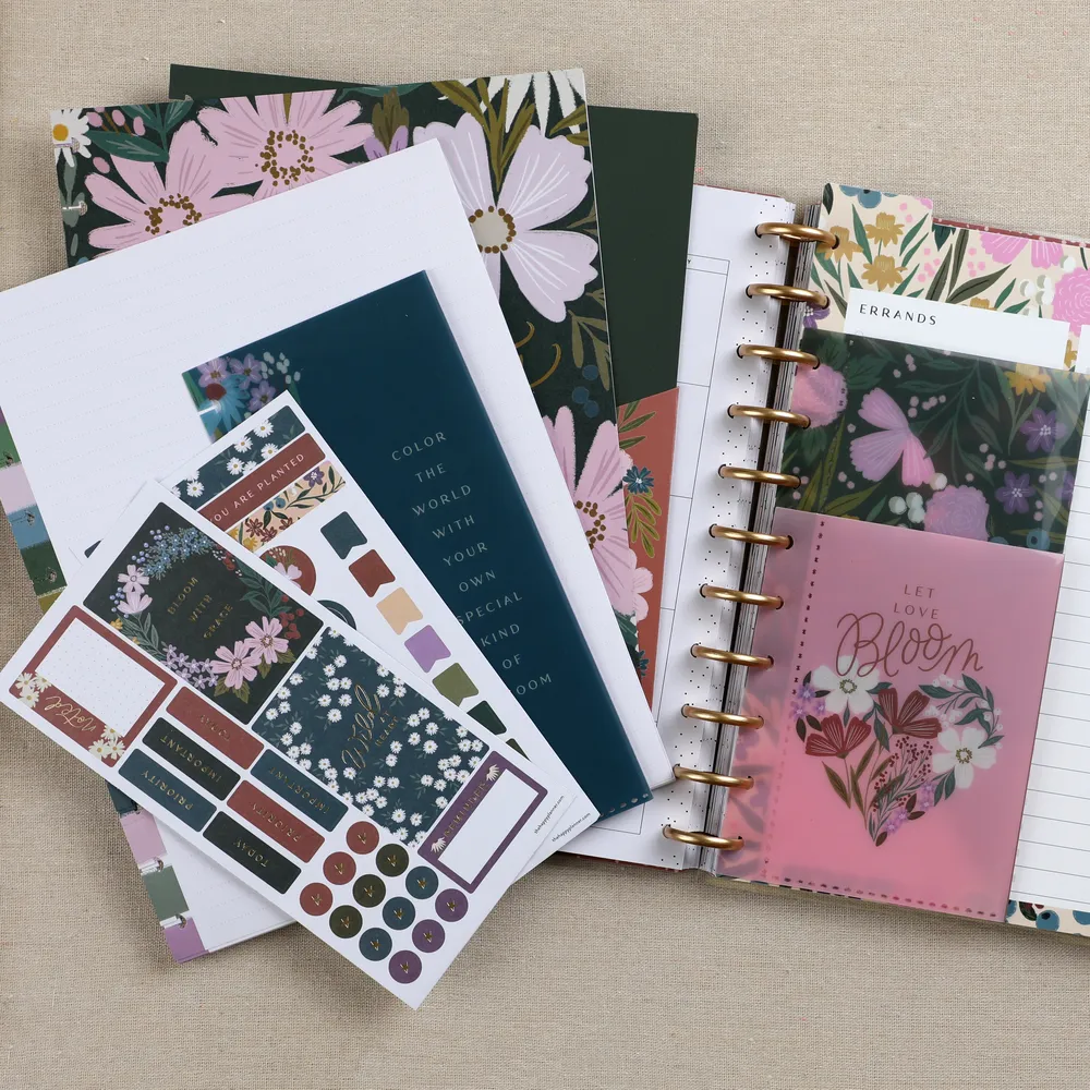Happy Planner Made to Bloom kit compagnon Big floral