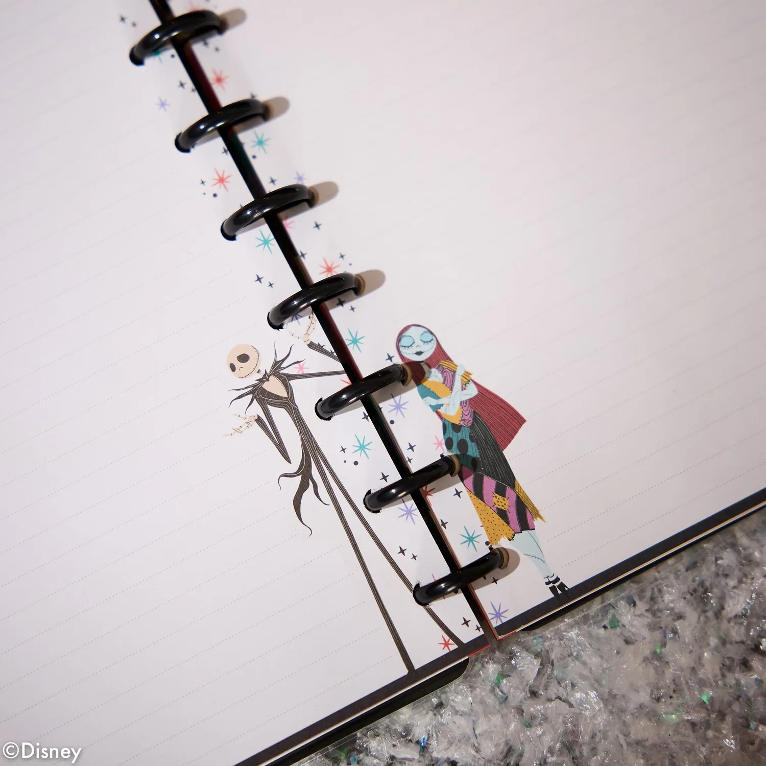Happy Planner Nightmare Christmas papier ligné 40 feuilles