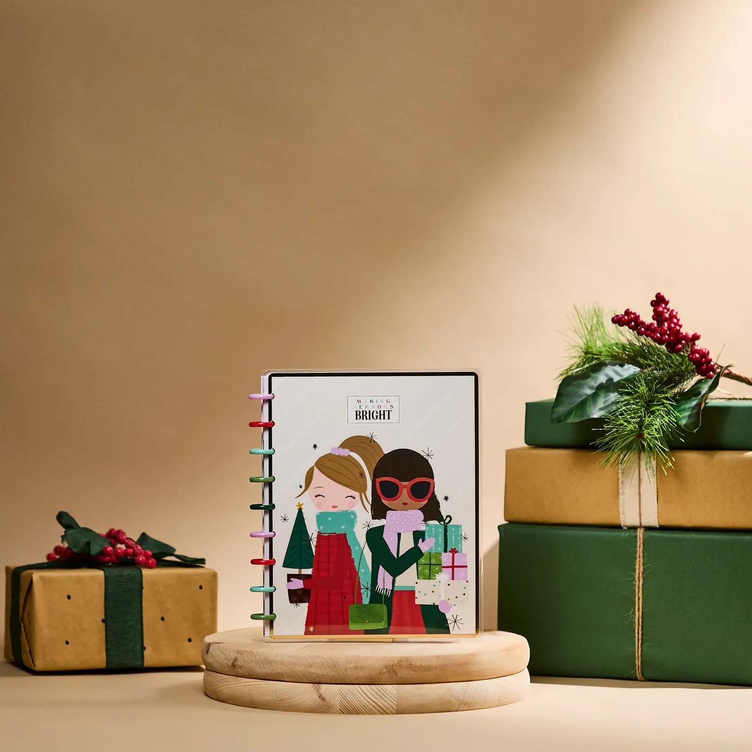 Happy Planner Squad Goals carnet Classic Noël 60 feuilles