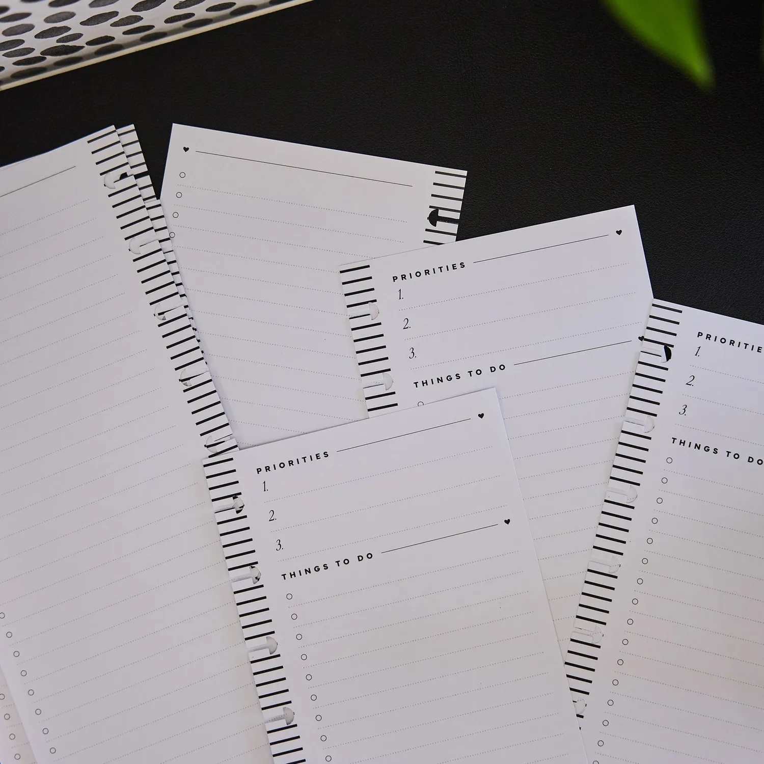 Happy Planner Love L+S recharge checklist Skinny 60 feuilles