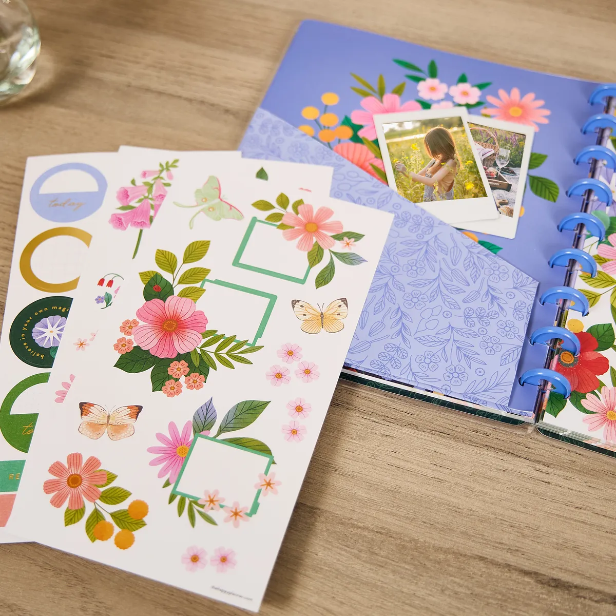 Happy Planner Midnight Meadow kit accessoires Classic