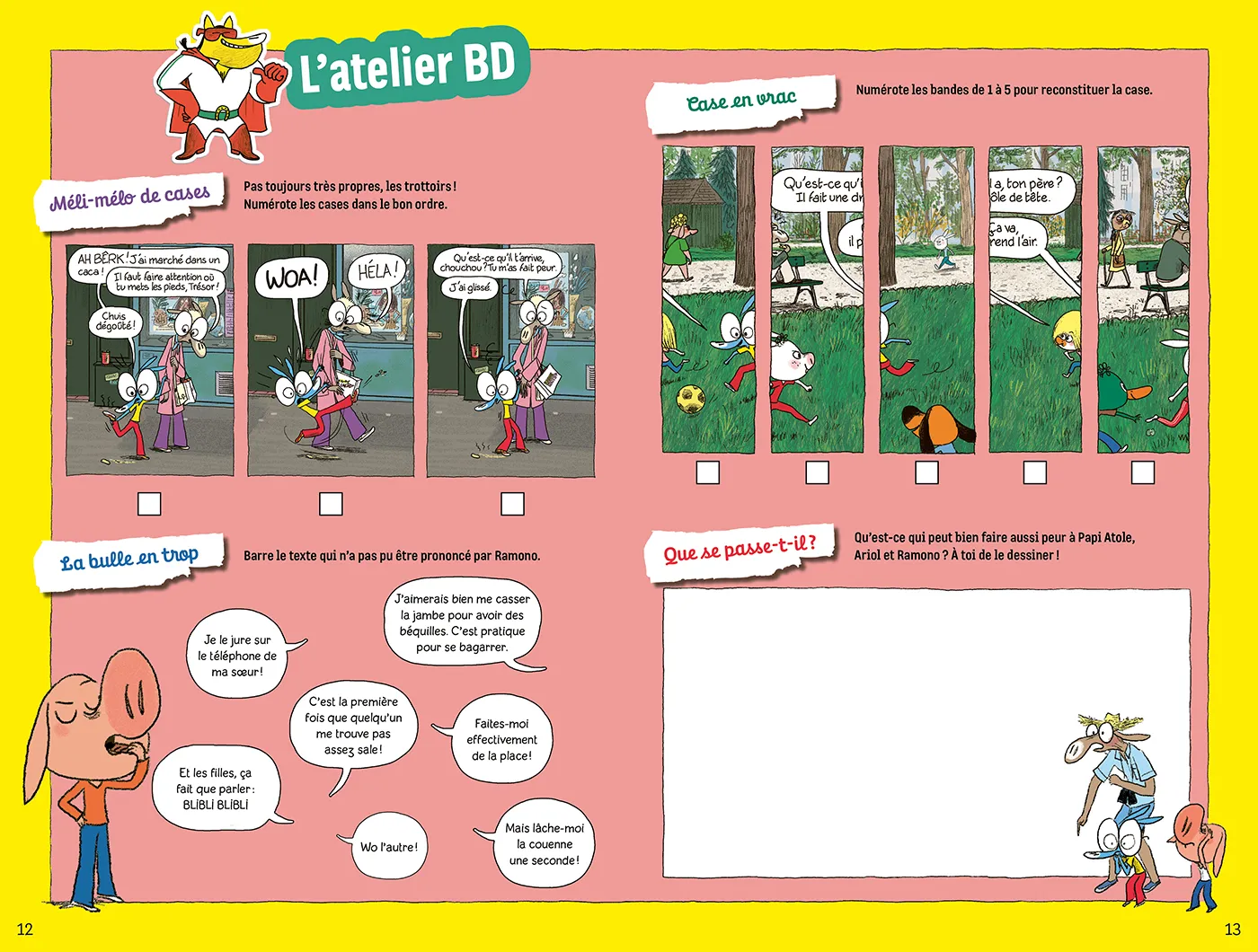 Frigobloc Les Incollables Ariol cahier de vacances CE1-CE2 7-8 ans