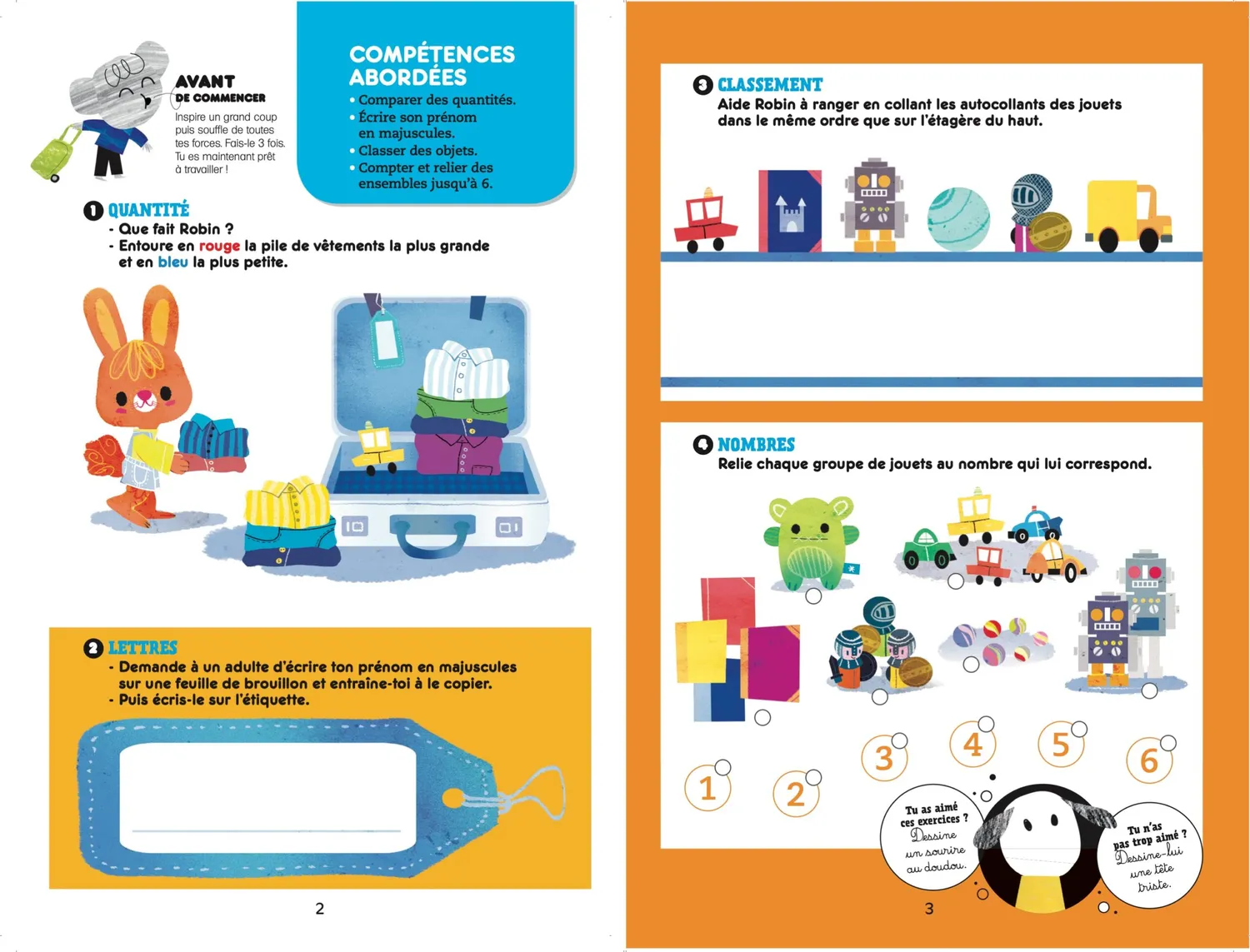 Les Incollables cahier de vacances 2026 MS vers GS 4/5 ans
