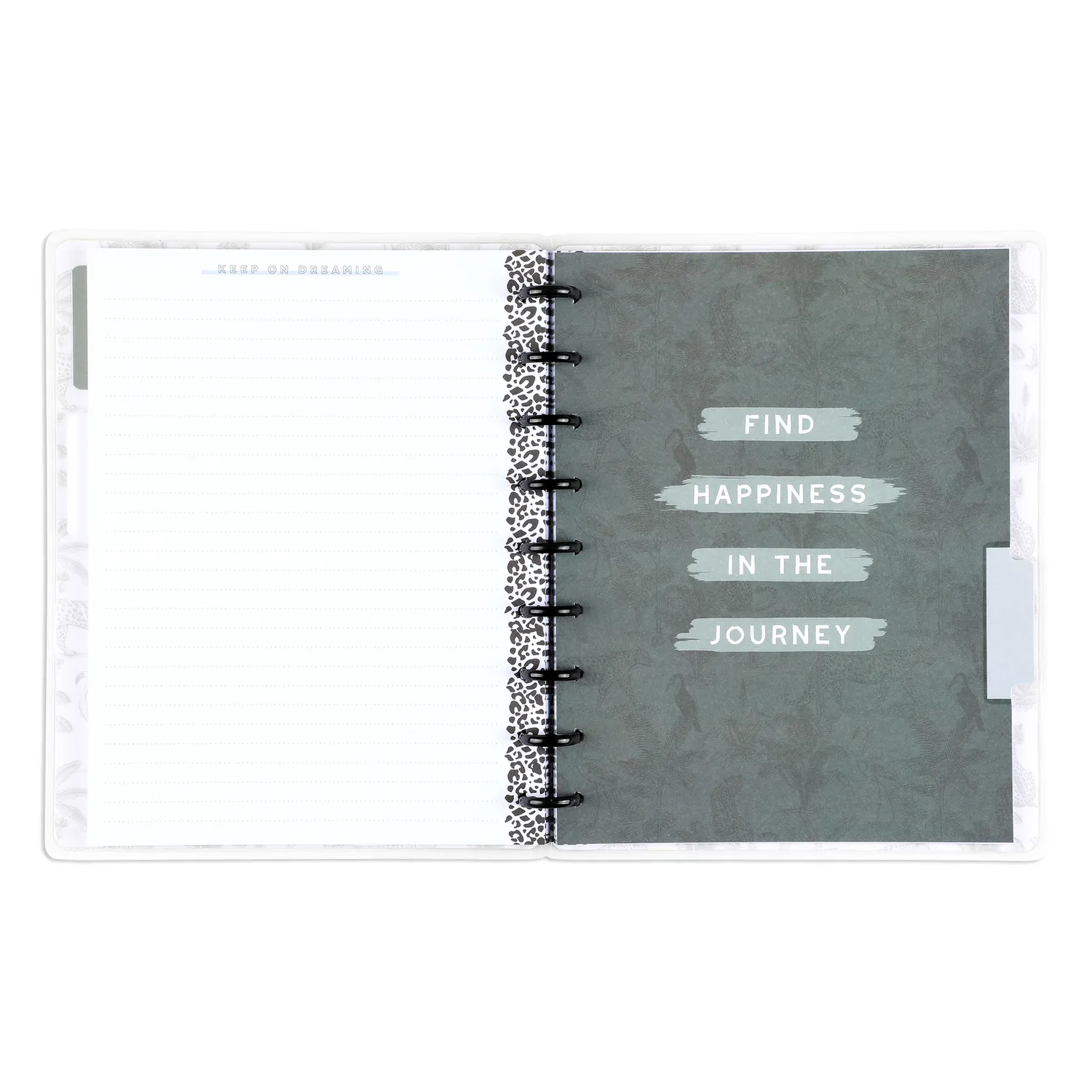 Happy Planner Wild Plans pack carnet Classic + stickers jungle
