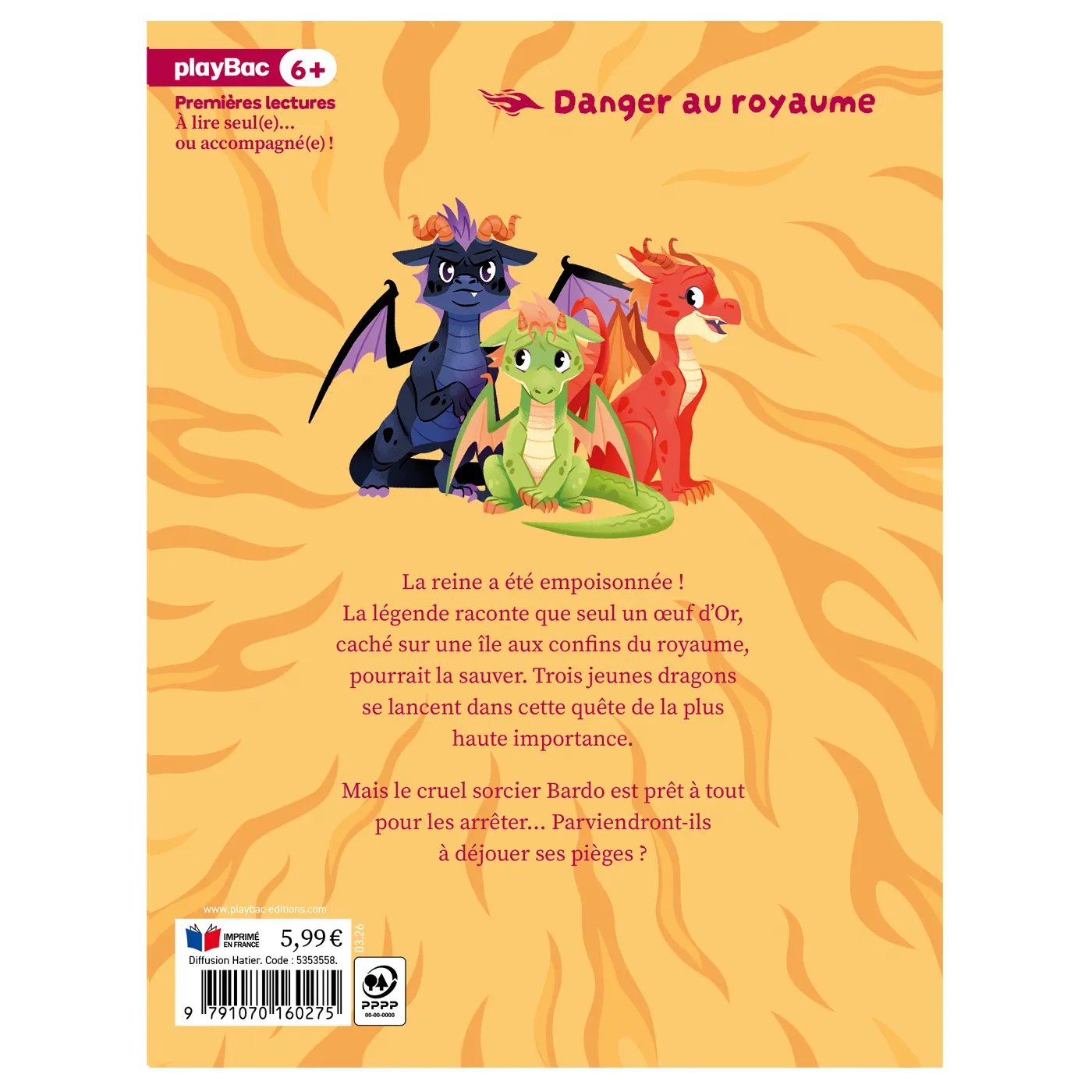 Frigobloc Un, deux, trois Dragons Tome 1 roman 8-12 ans