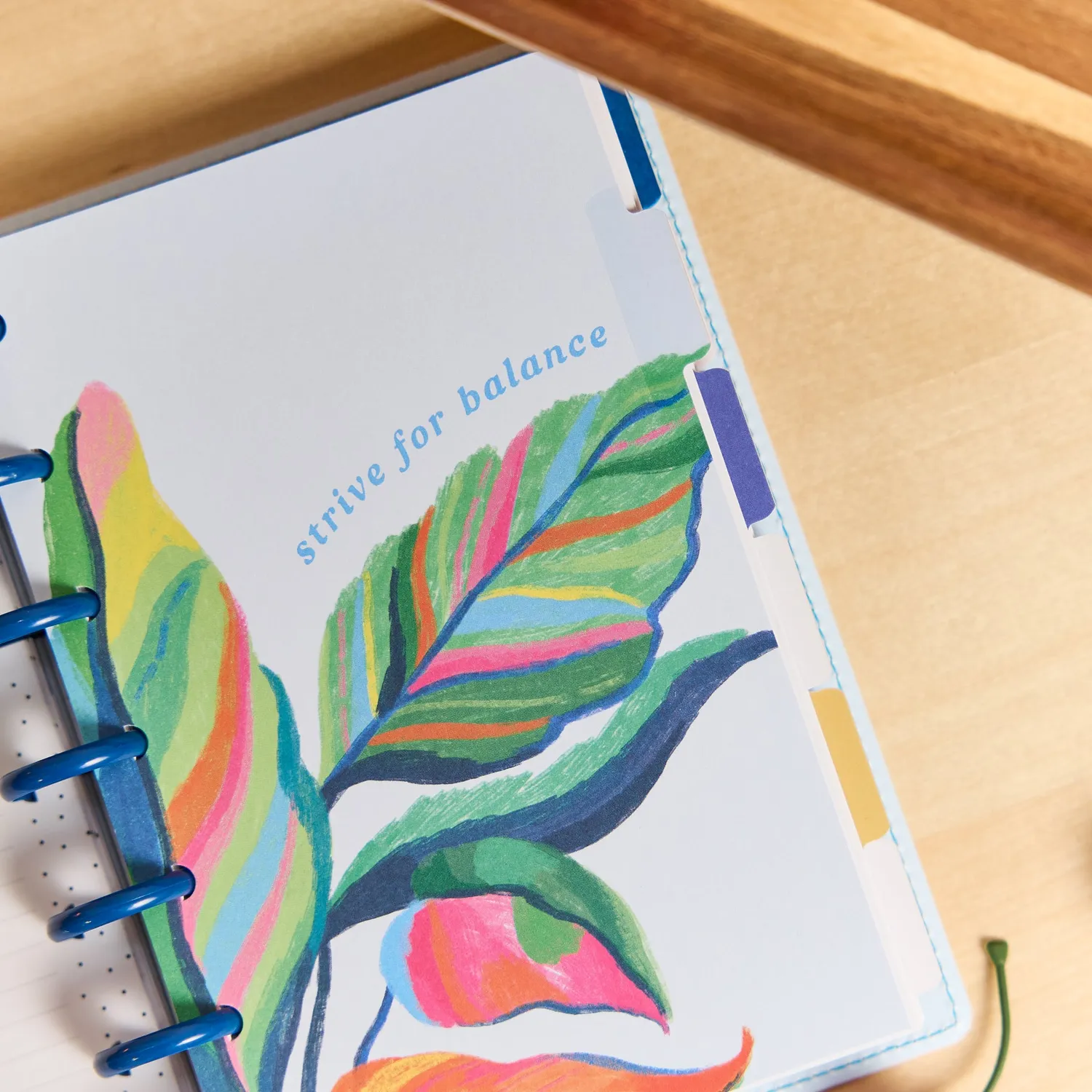Happy Planner Sunshine Splash planner Mini horizontal