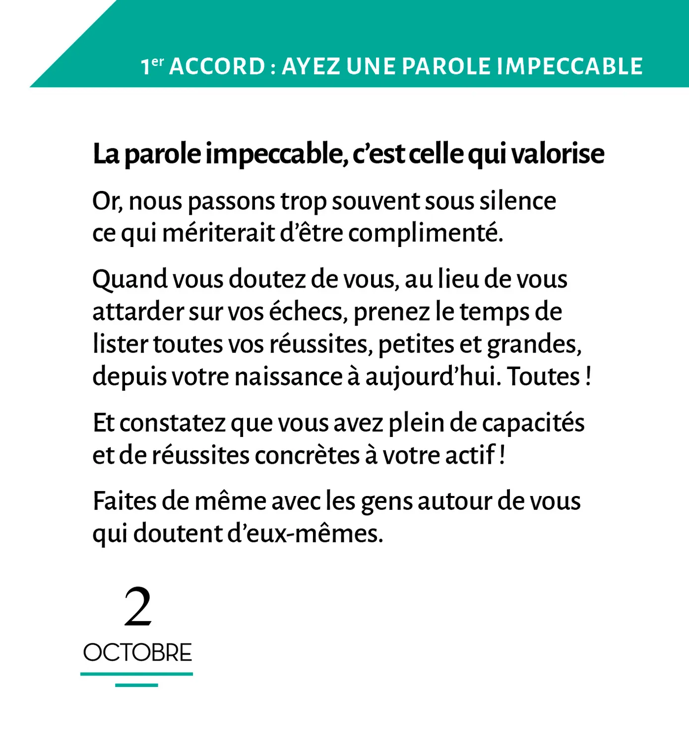 Frigobloc Sagesse Toltèque mini calendrier 365 jours