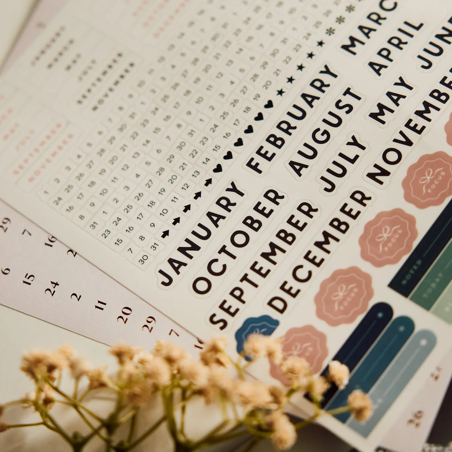 Happy Planner Modern Balance Classic recharge quotidienne non datée