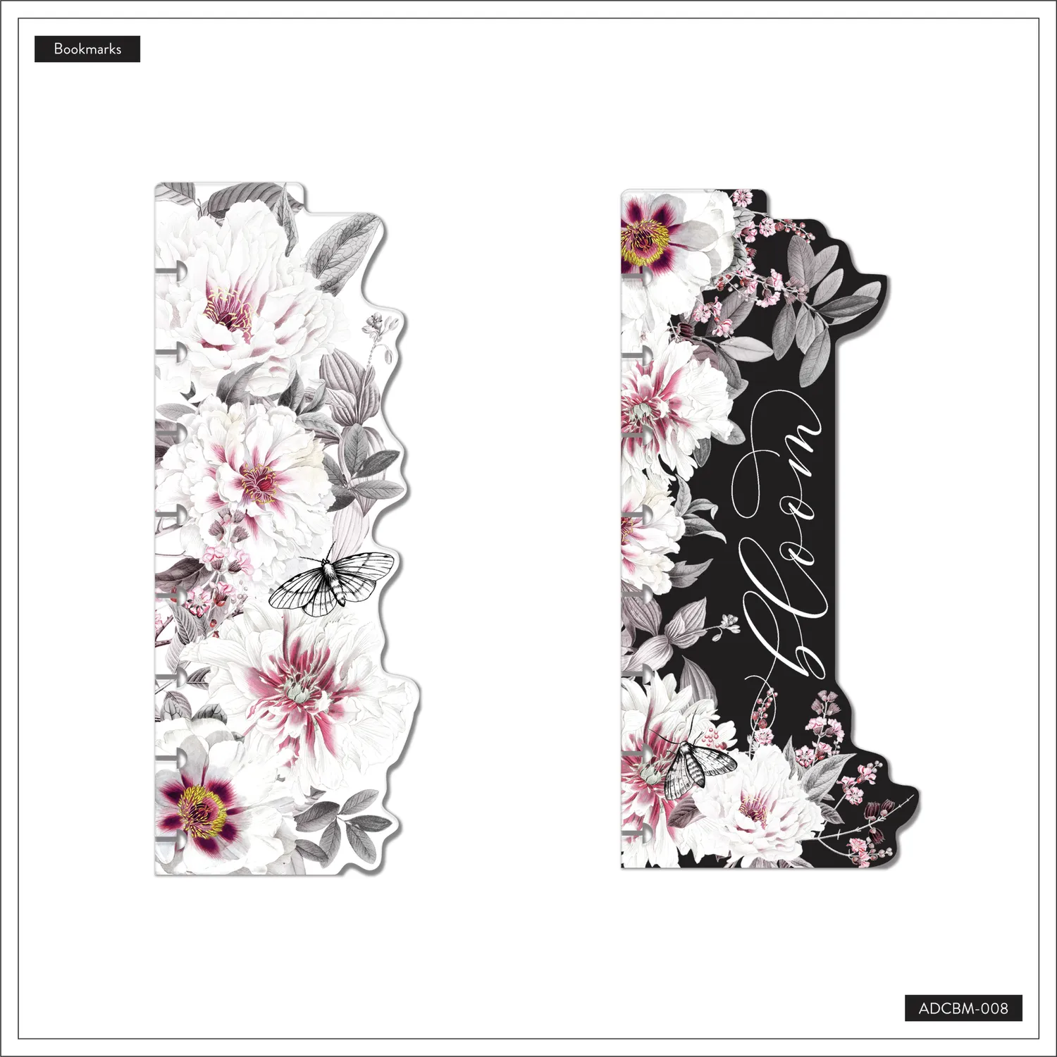 Happy Planner La Fleur marque-pages lot de 2 floral