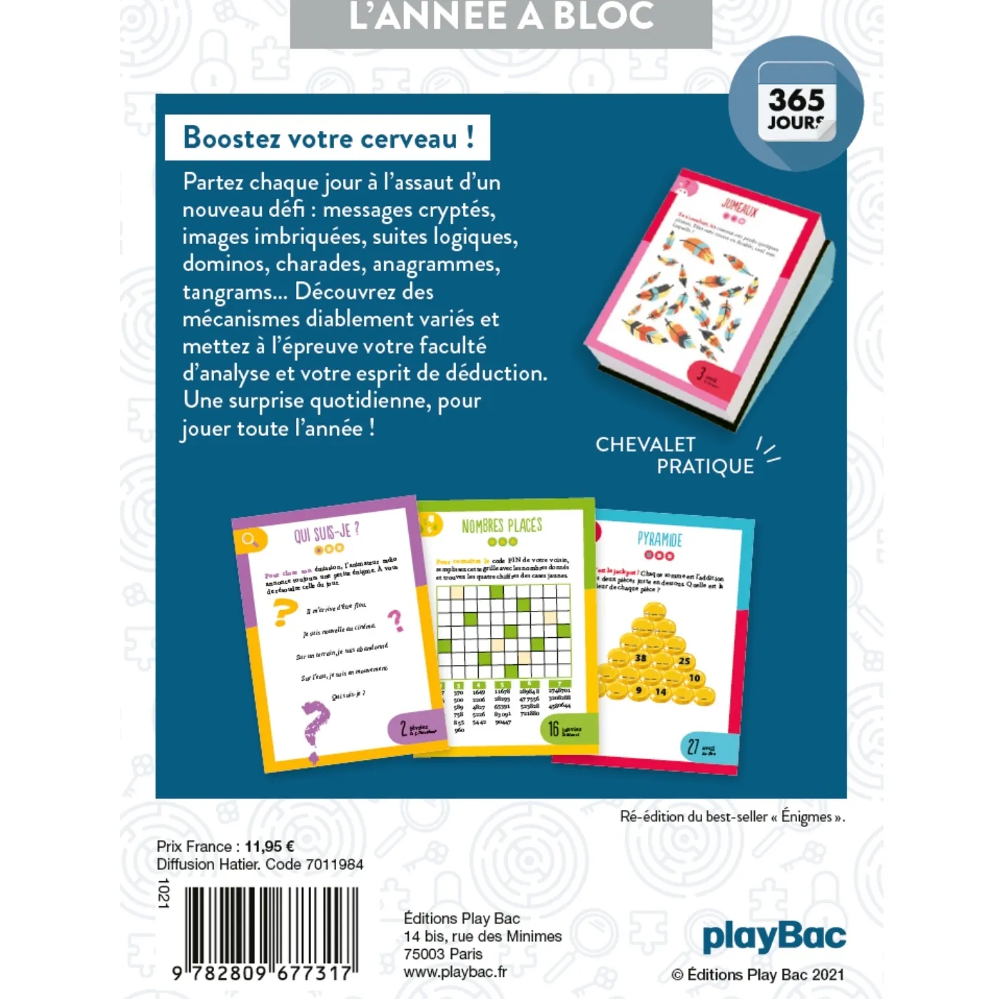 Année à bloc meilleures énigmes calendrier 365 jours