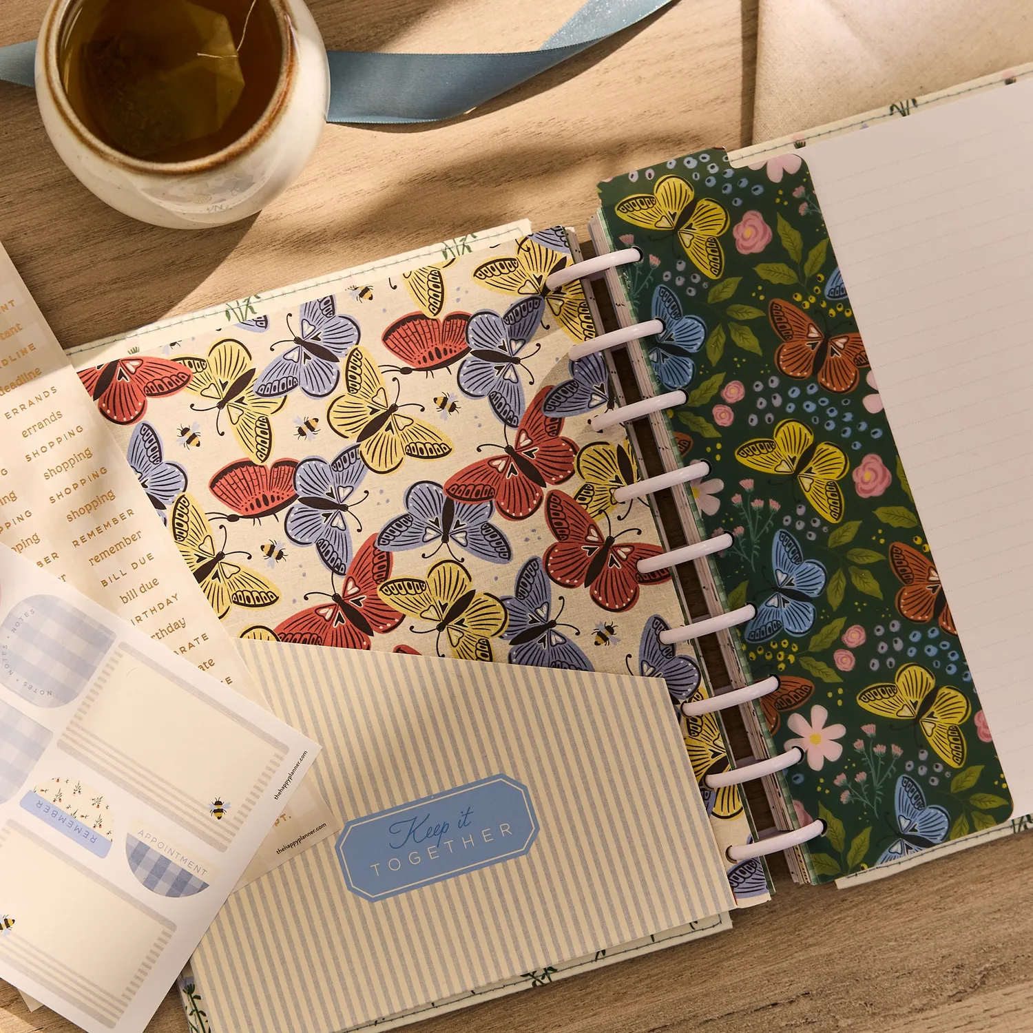 Happy Planner Country Charm pack accessoires classic floral