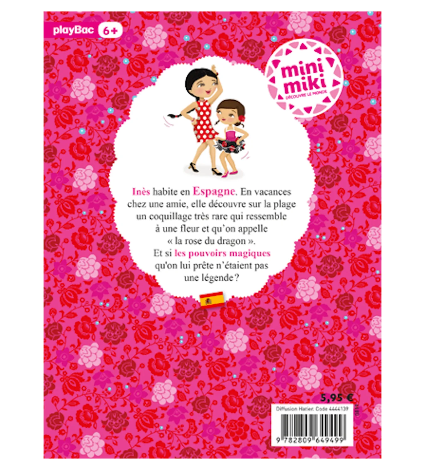Frigobloc Minimiki Tome 5 Inès rose du dragon roman 6 ans