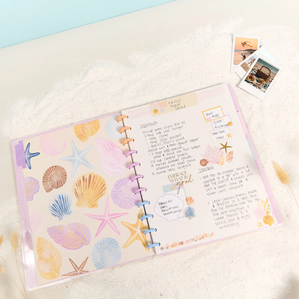 Happy Notes Shell Yeah carnet pointillé Big 60 feuilles