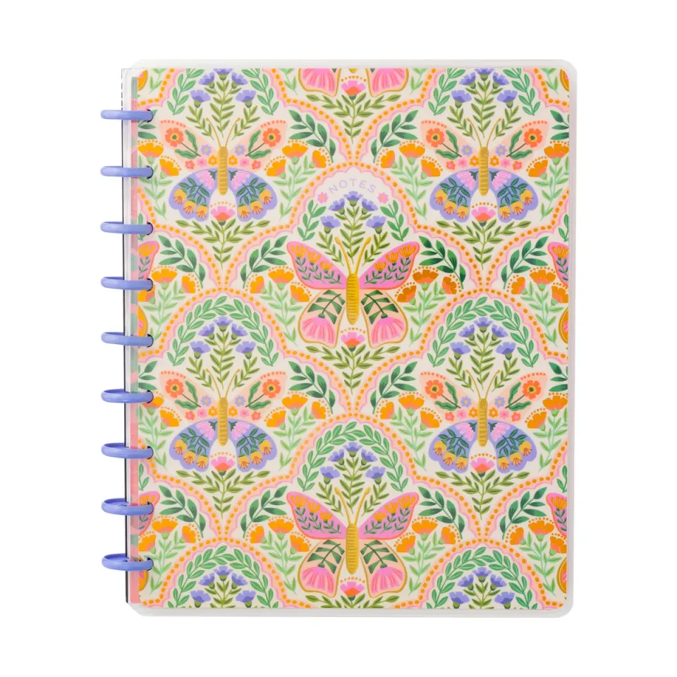 Happy Planner Golden Meadow carnet pointillé Classic 60 feuilles