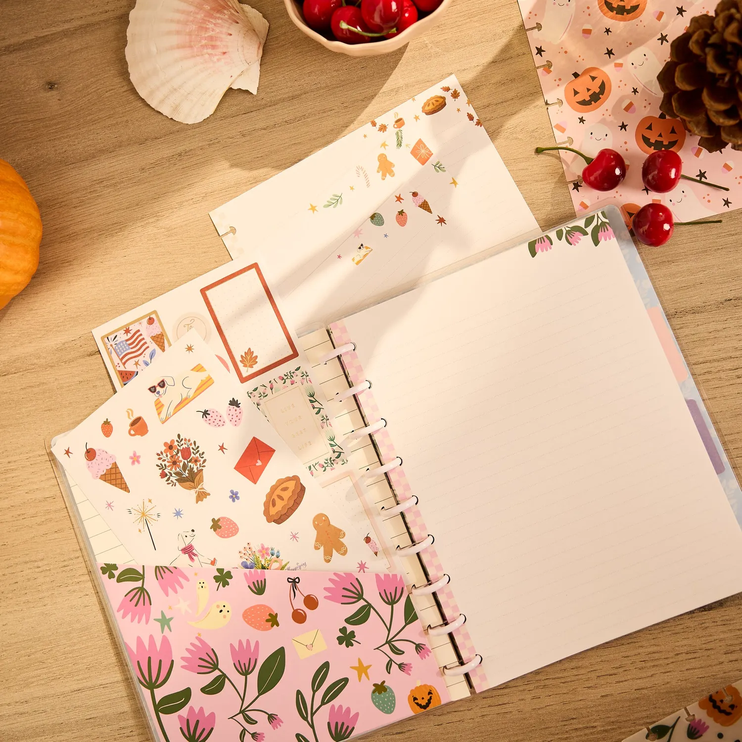 Happy Planner Classic A Festive Year kit accessoires saison