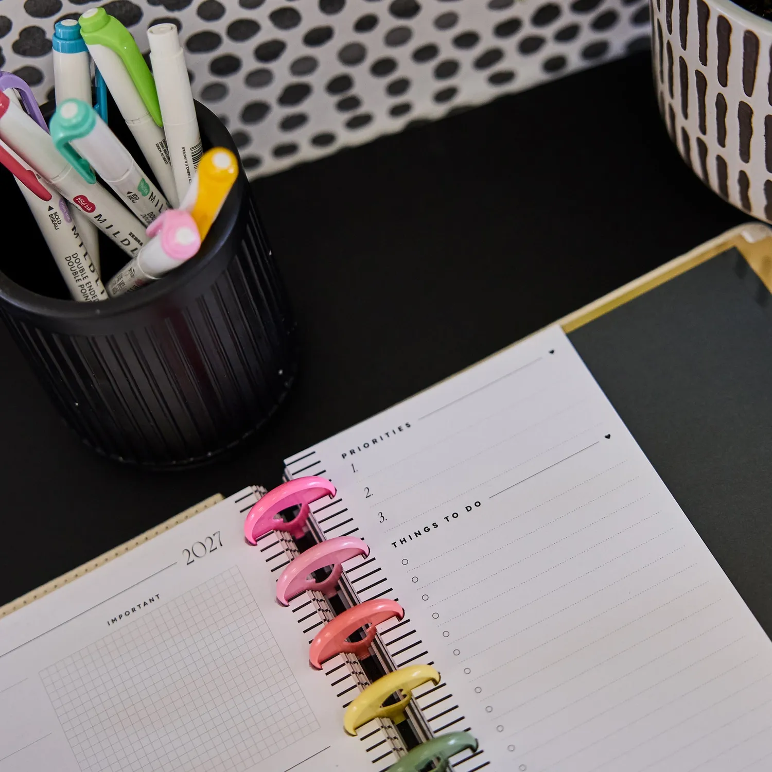 Happy Planner Love L+S recharge checklist Skinny 60 feuilles