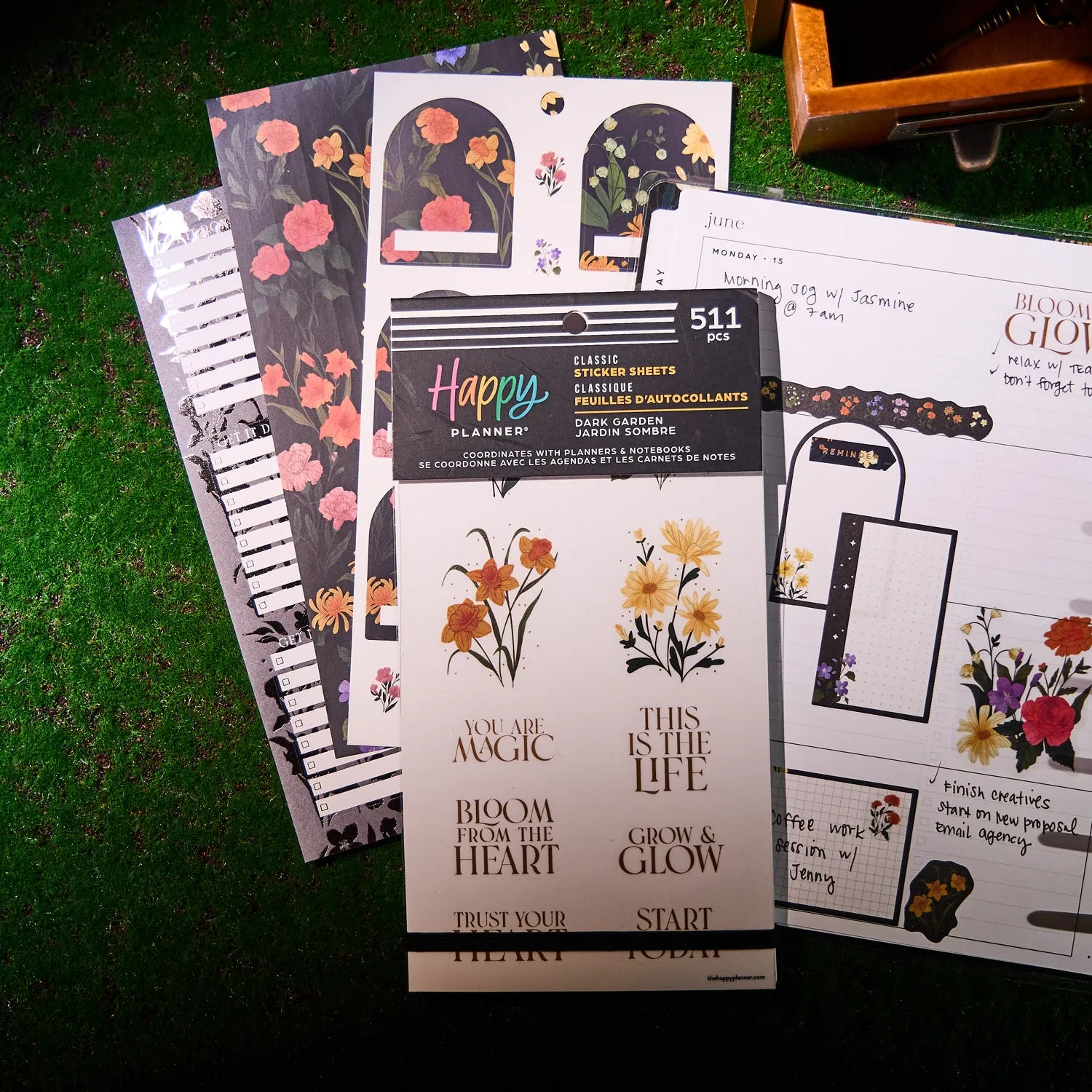 Me & my big ideas Value Pack Dark Garden stickers Classic 511