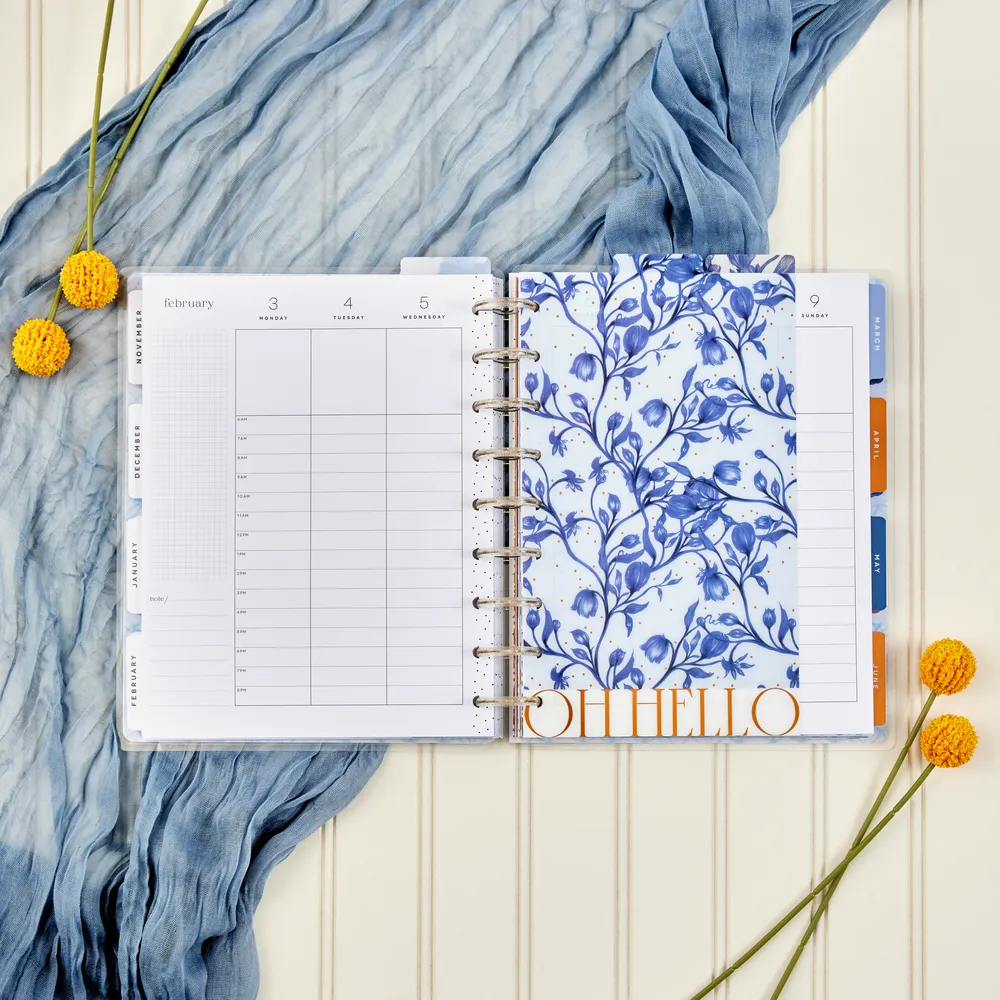 Happy Planner Shibori intercalaires dashboard Classic x3