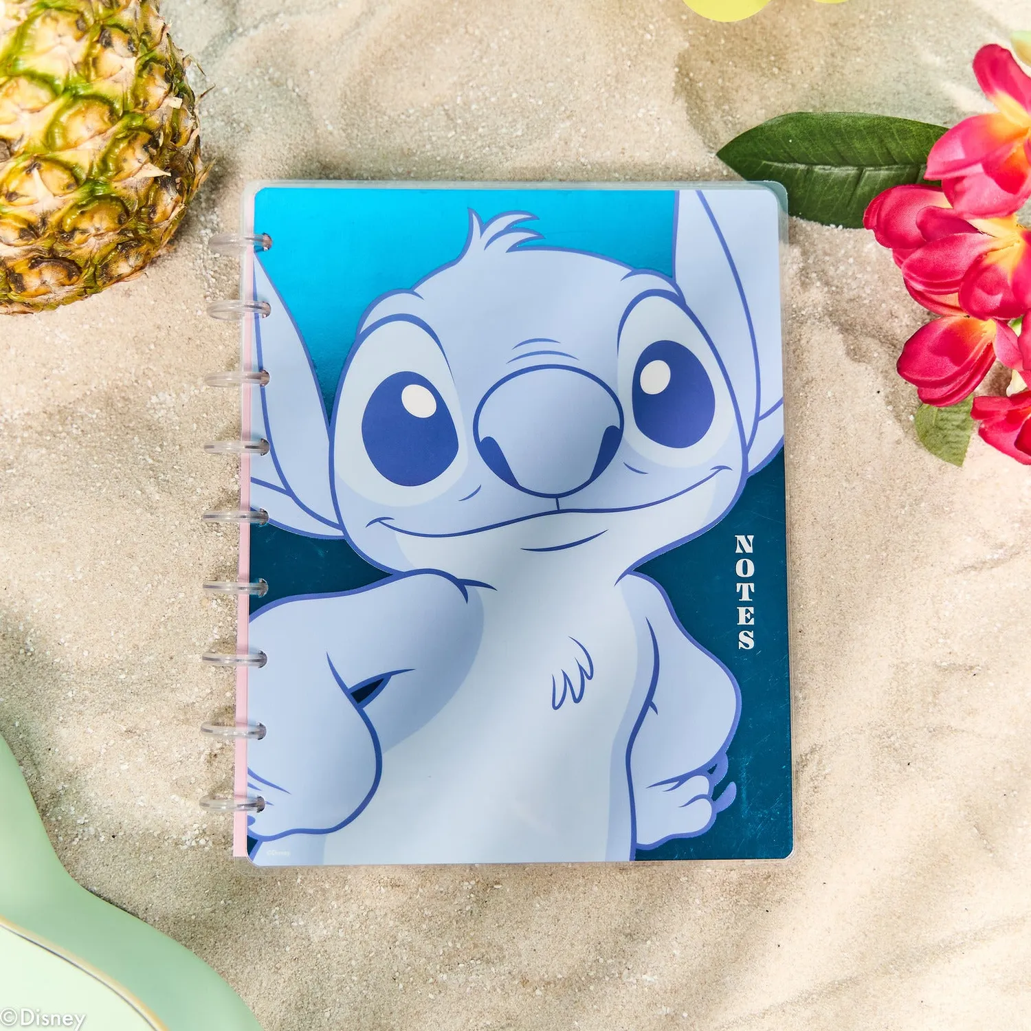 Happy Notes Disney Stitch carnet pointillé ligné 60 feuilles