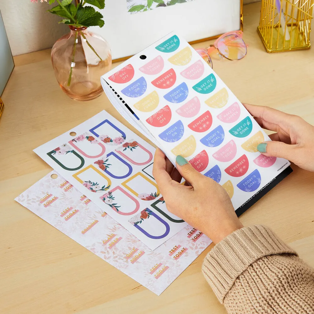 Happy Planner Springtime Flora Big carnet stickers 434 fleurs