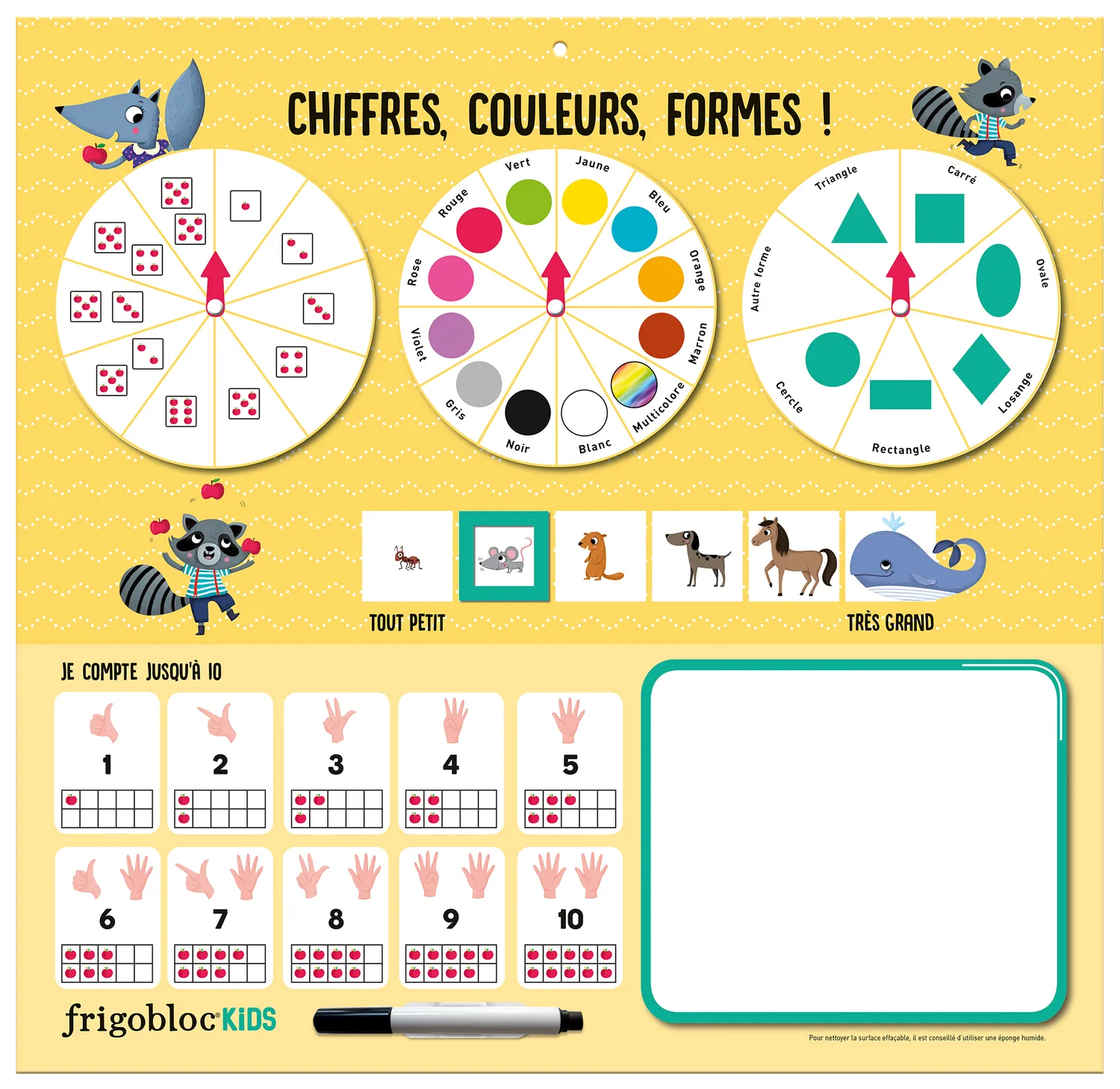 Frigobloc Mes premiers apprentissages bloc Montessori