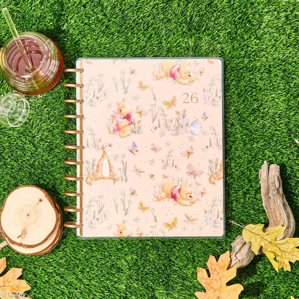 Me & my big ideas Winnie Pooh agenda Big vertical 2026 12 mois