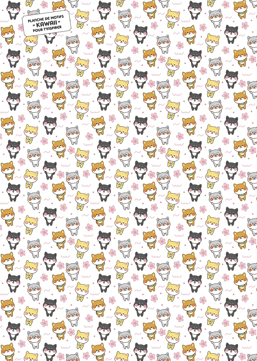 Frigobloc Je crée ma mode cahier Kawaii 2026 stickers