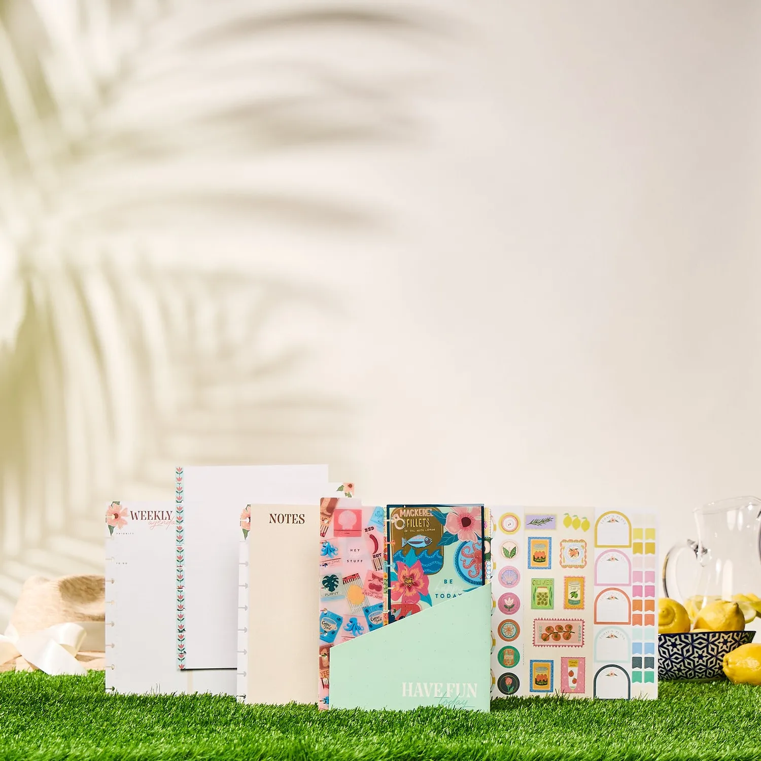 Happy Planner Summer Fun pack accessoires Classic 110 pcs été