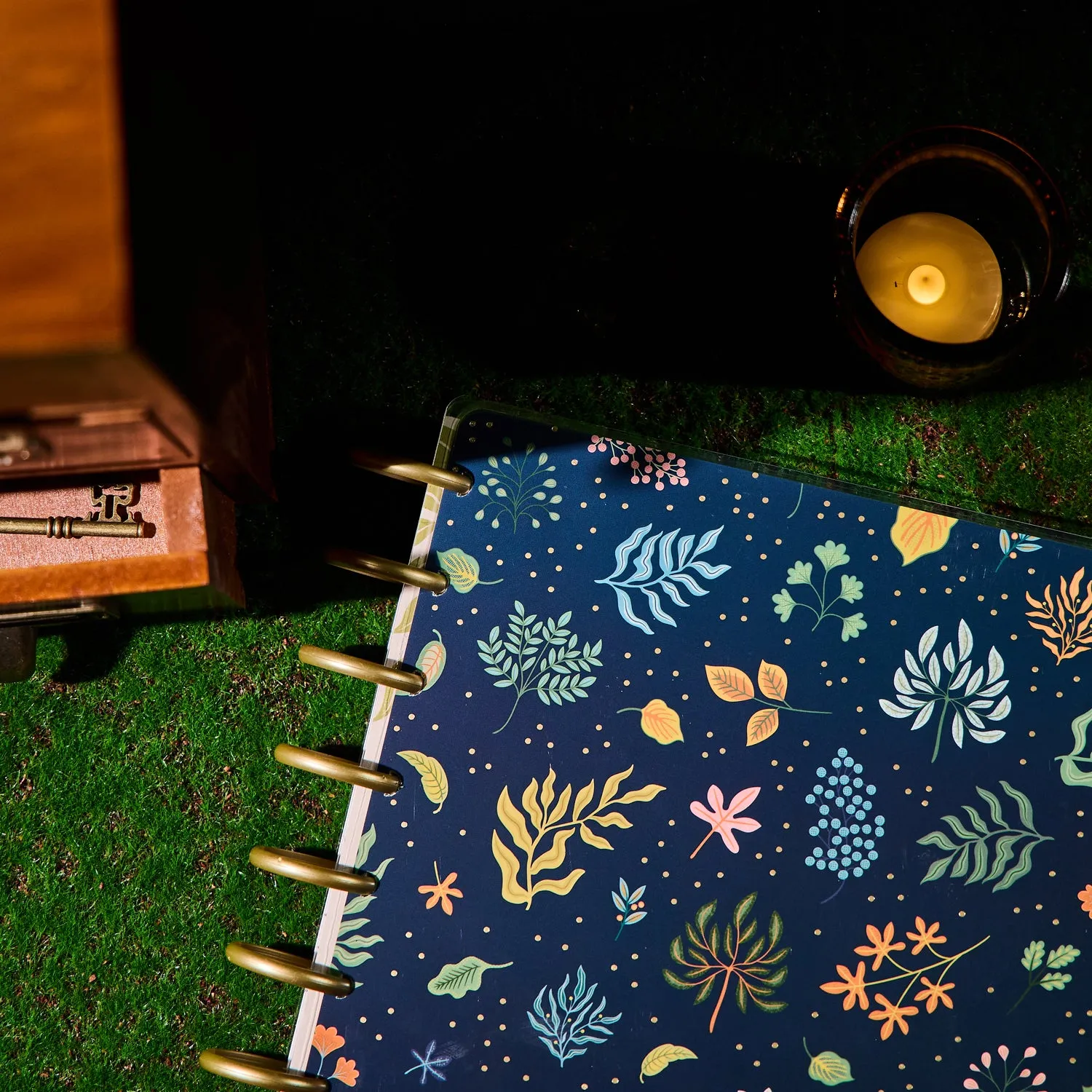 Happy Planner Herbarium agenda Big 2026 dashboard 12 mois