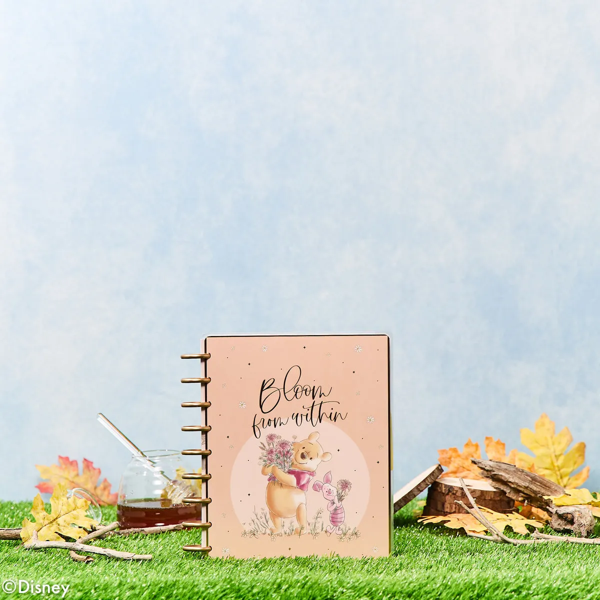 Happy Planner Disney Winnie l’Ourson agenda Classic Dashboard 2026 12 mois