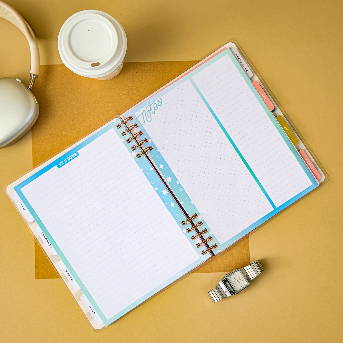 Happy Planner Seasons of Joy recharge papier 40 feuilles ligné