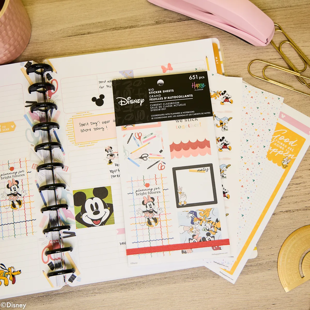 Me & my big ideas Disney Mickey Teacher stickers 651 école