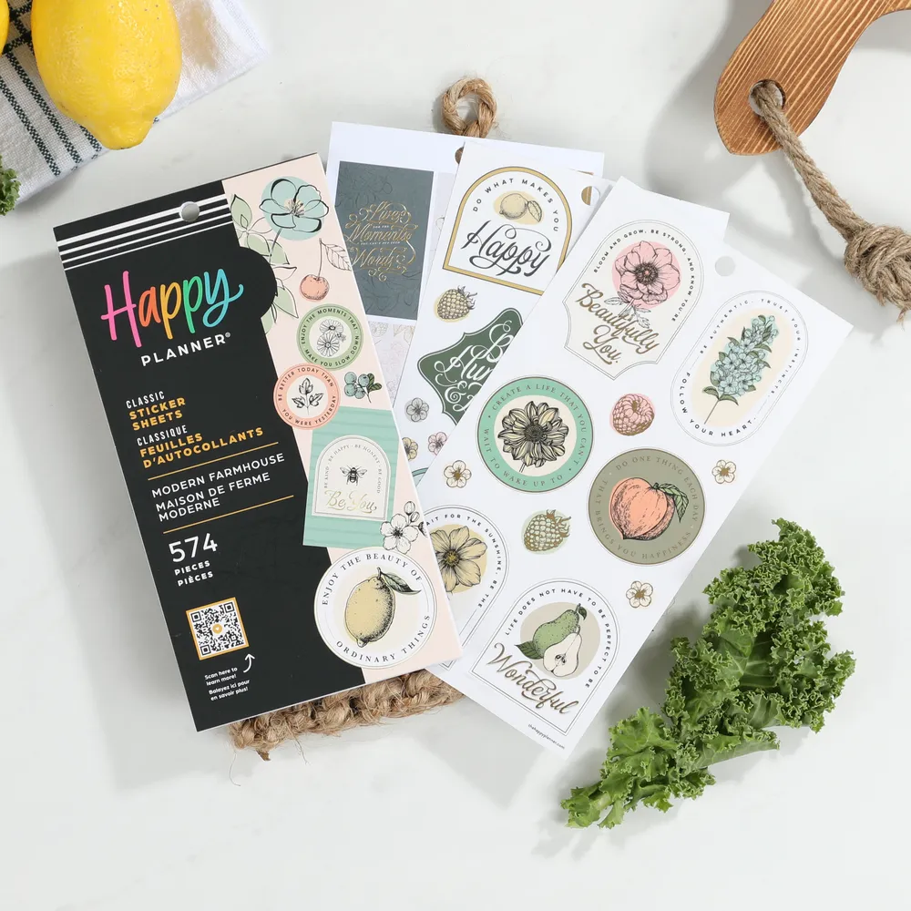 Happy Planner Modern Farmhouse stickers 574 Classic