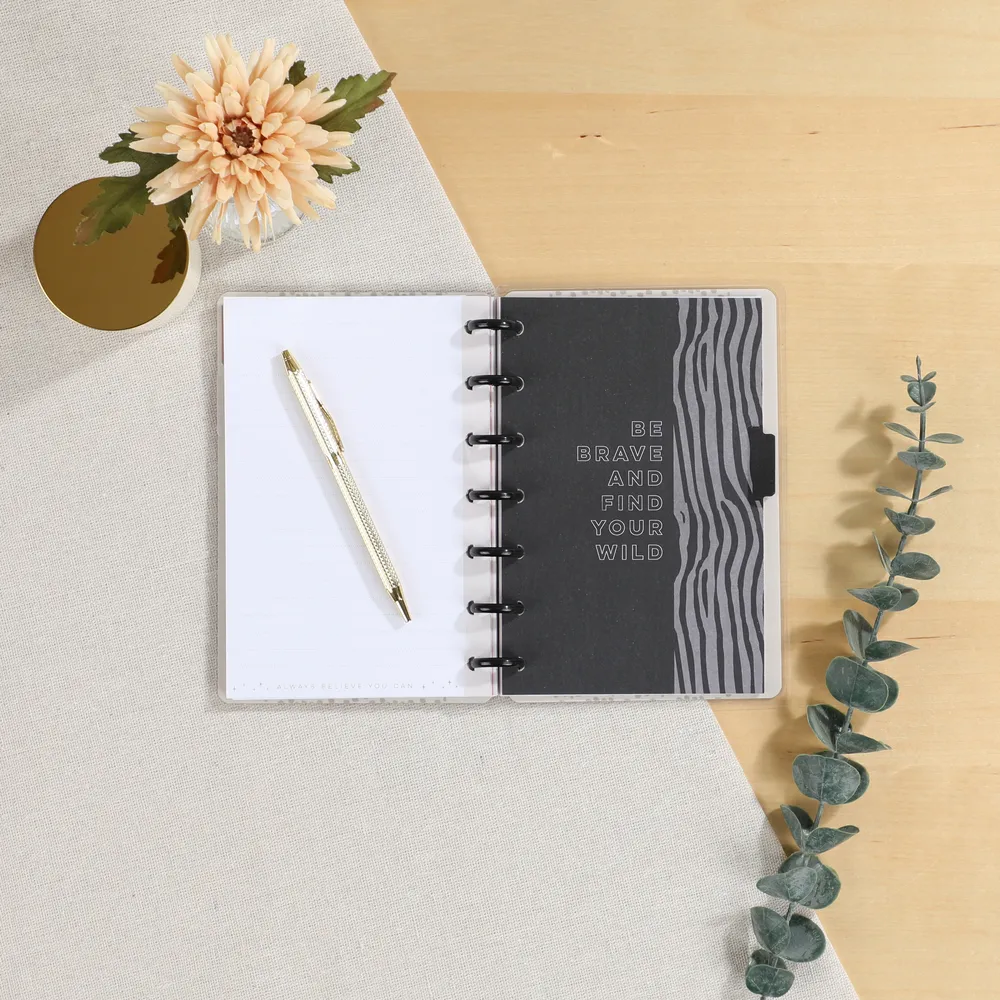 Happy Planner Taming the Wild carnet Mini pointillés 60 feuilles