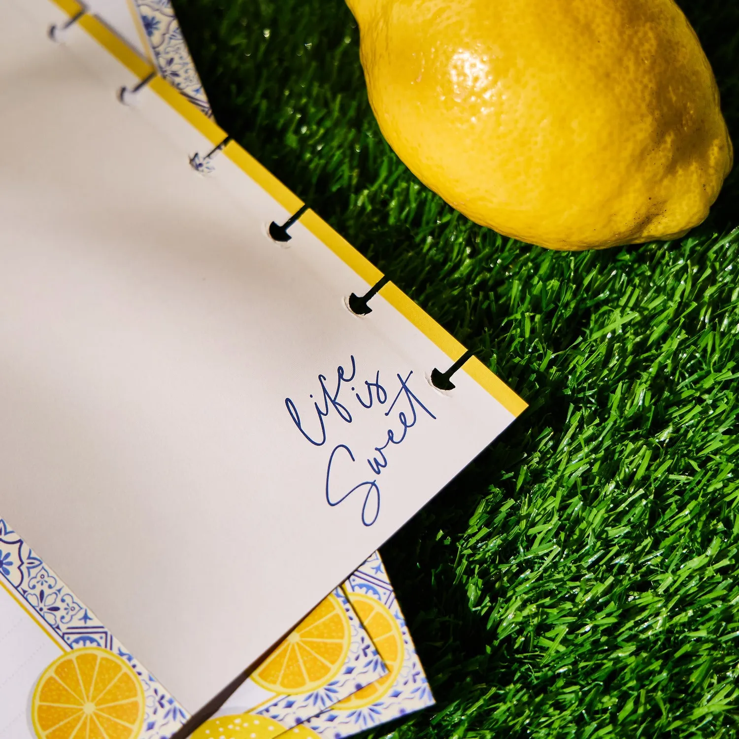 Me & my big ideas Happy Planner Tuscan Table recharge menus 40 feuilles