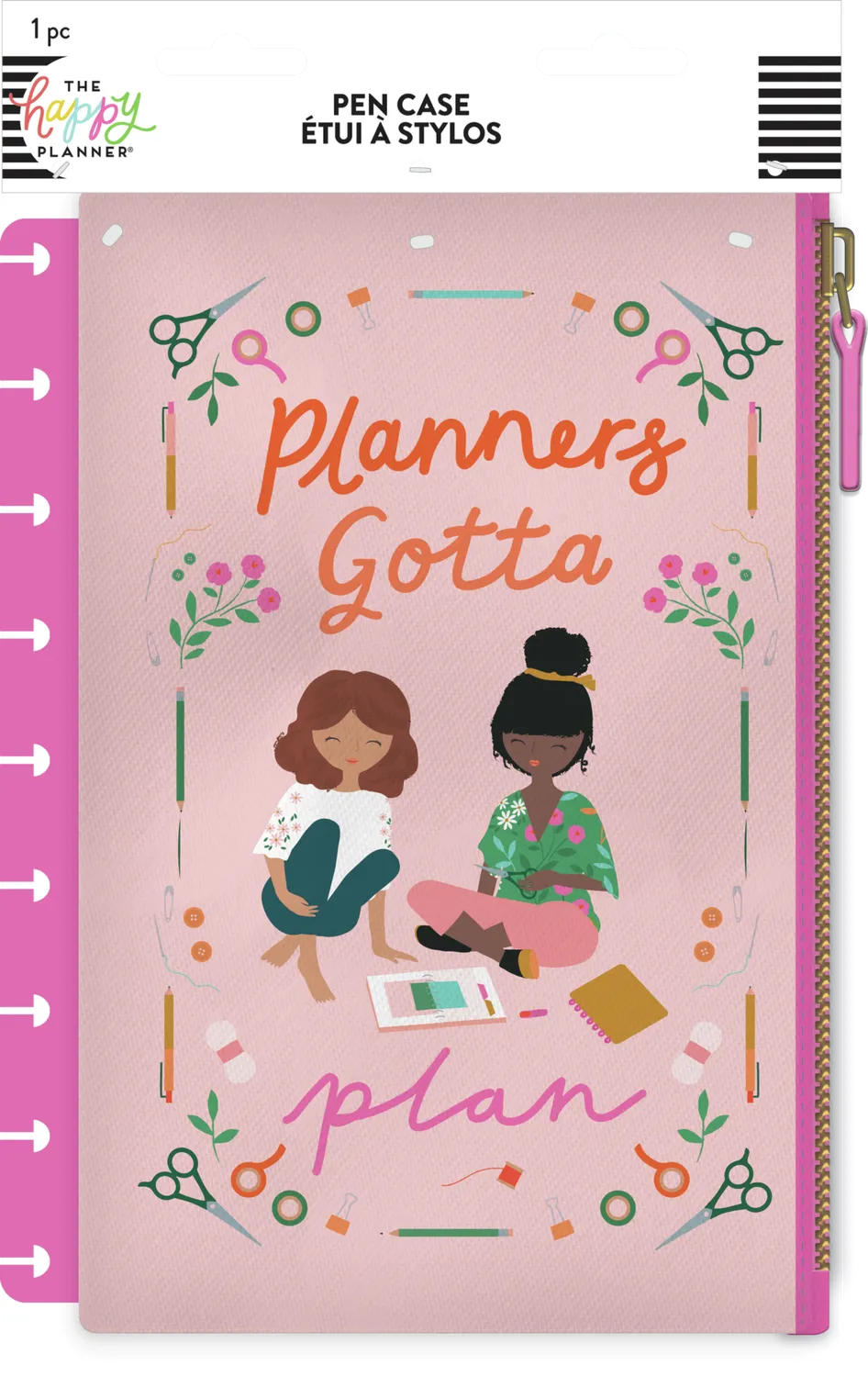 Happy Planner Squad Goals trousse à stylos canvas classic