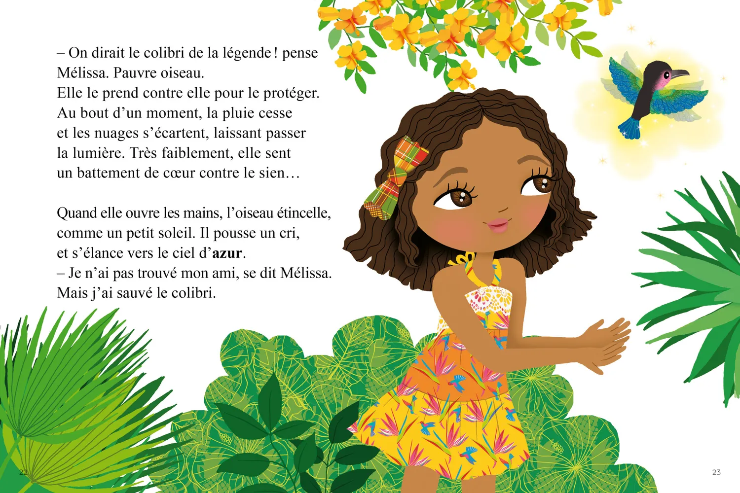Minimiki Mélissa et le colibri enchanté tome 31 livre 6 ans
