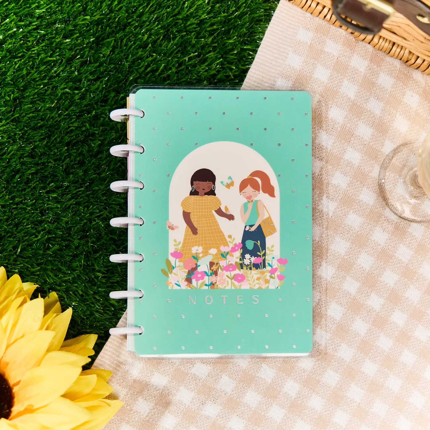 Happy Planner Squad Goals carnet mini 60 feuilles pointillé