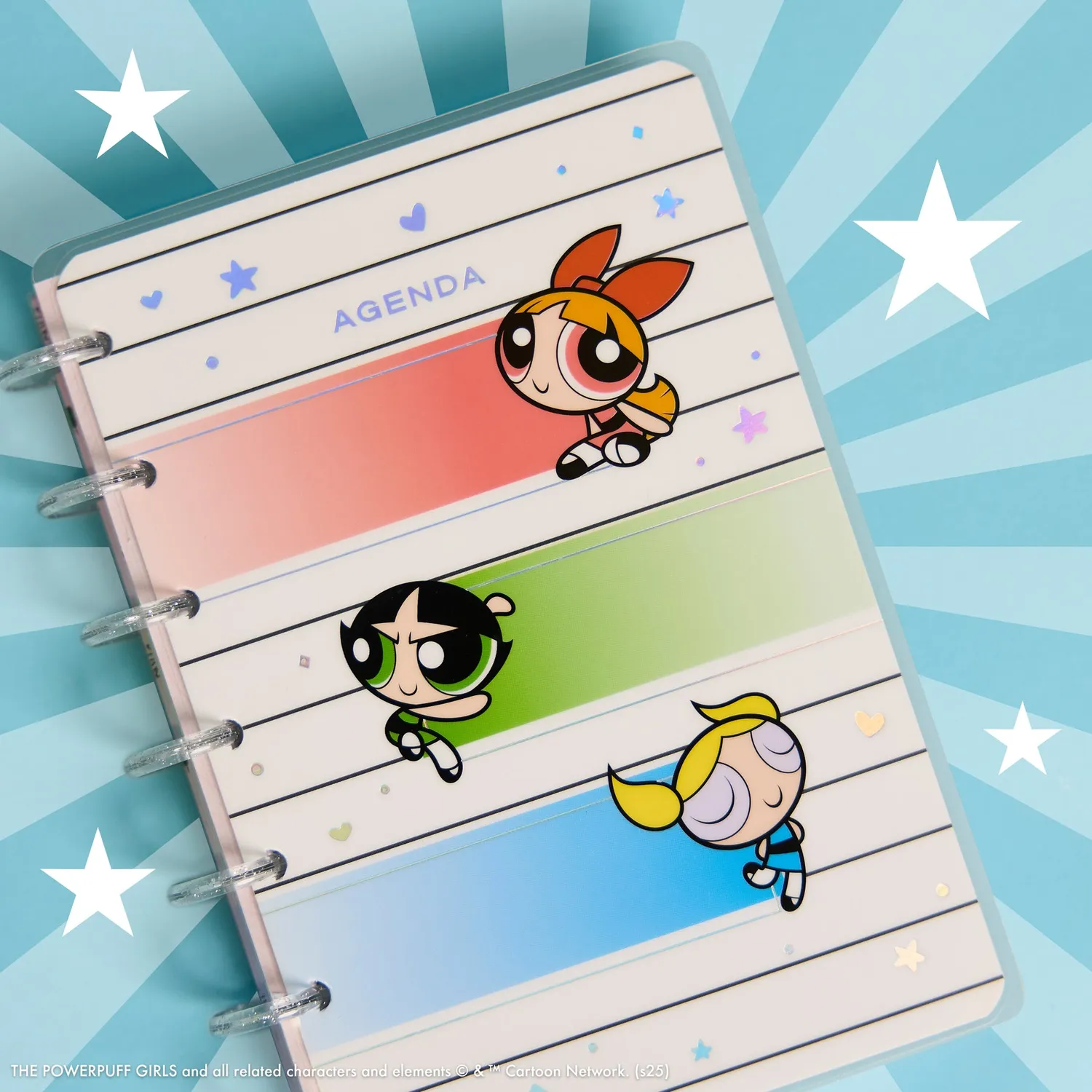Happy Planner Powerpuff Girls agenda mini horizontal 2026-2027