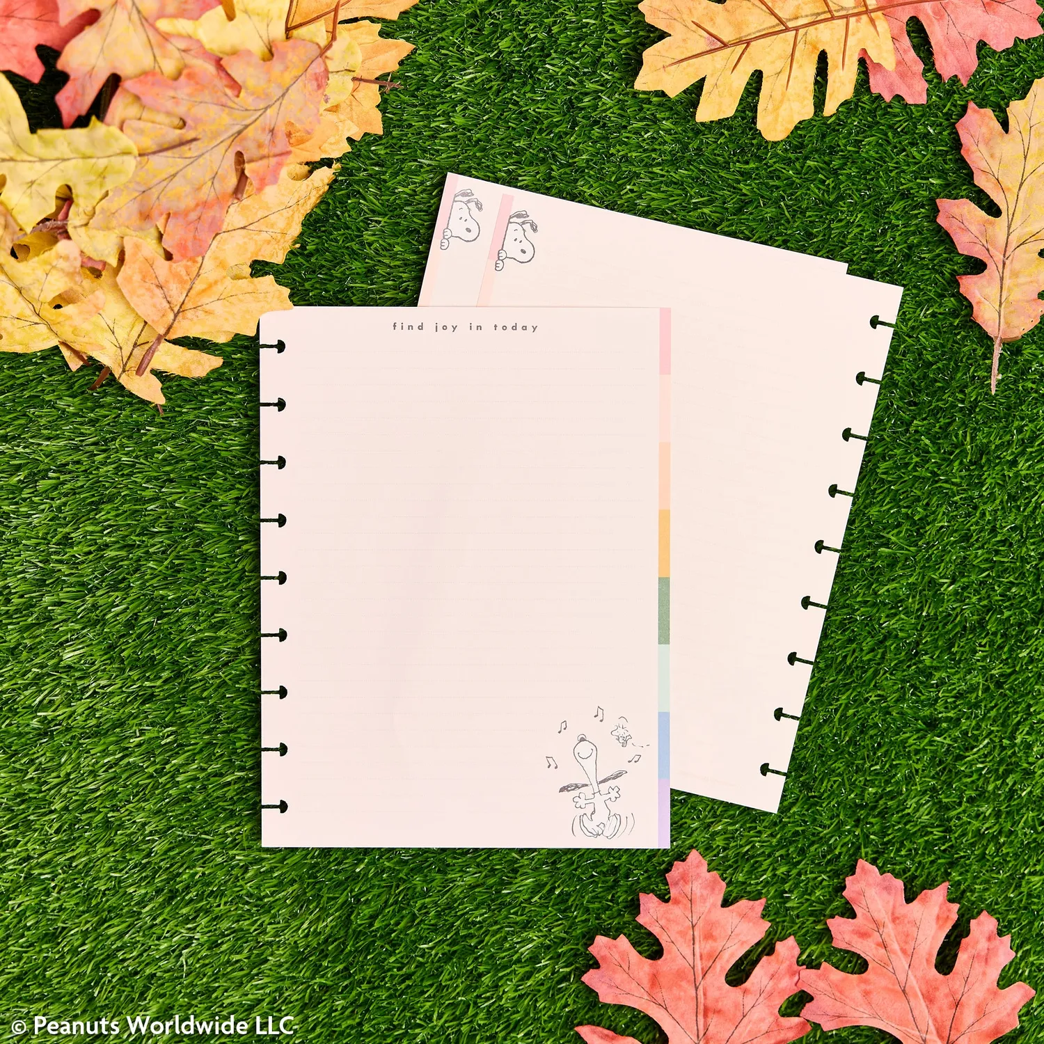 Happy Planner Peanuts papier recharge Classic 40 feuilles pointillé