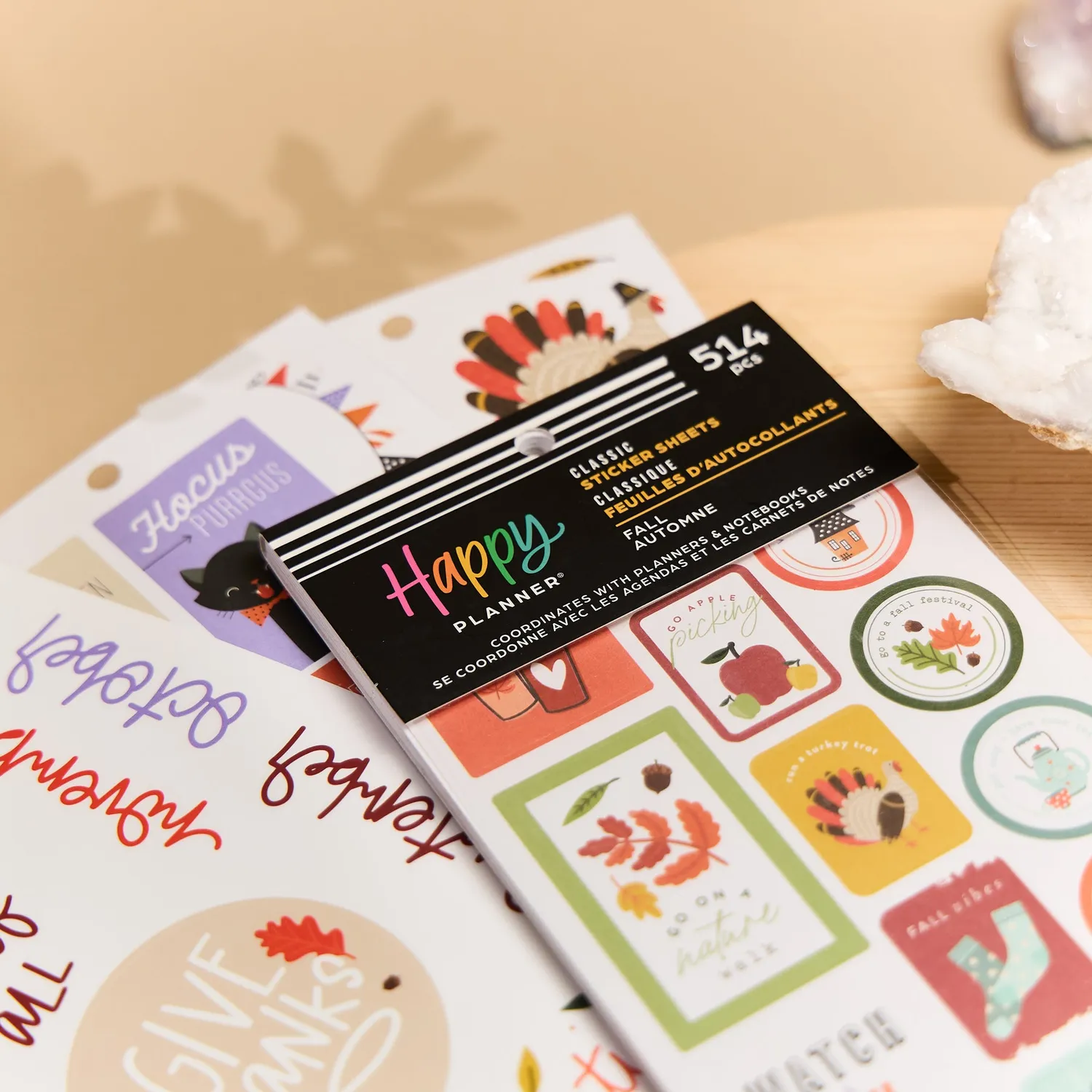 Happy Planner Seasonal bundle stickers 4 livres
