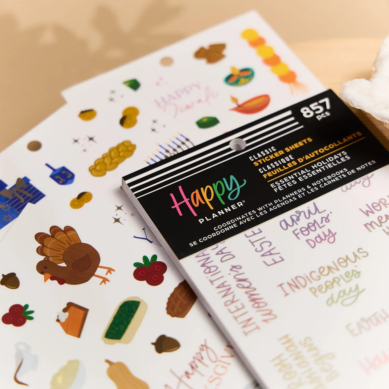 Happy Planner Seasonal bundle stickers 4 livres