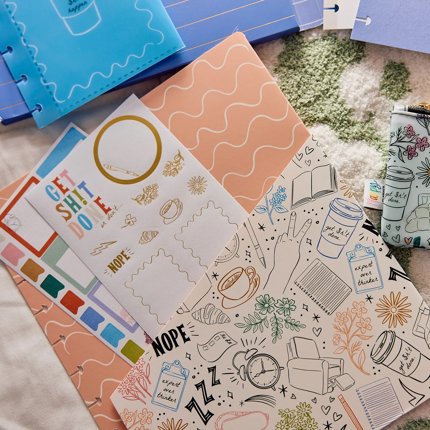 Happy Planner Pajama Plans Big kit extension planner