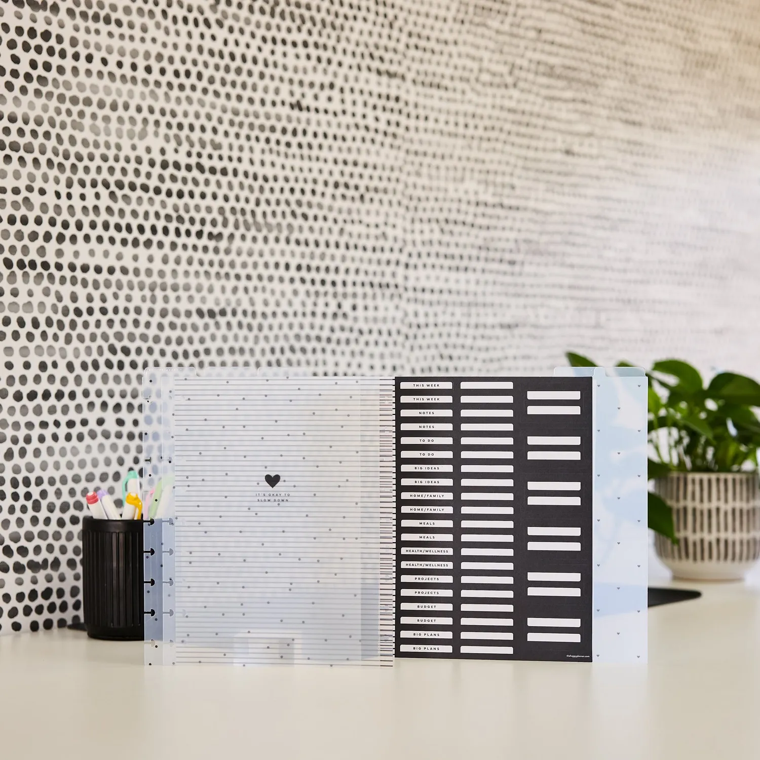 Happy Planner Love L+S intercalaires Classic plastique lot de 5