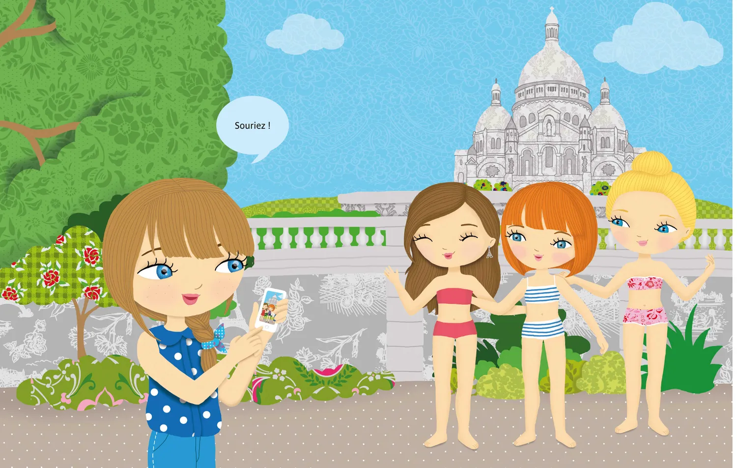Frigobloc Minimiki Habille Emma en France stickers nouvelle édition