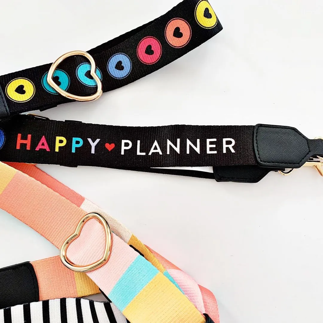Happy Planner Color Blocked sangle sac planner réglable