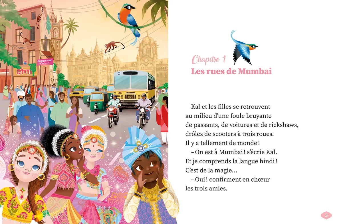 Frigobloc Une deux trois Danseuses Tome 14 roman Bollywood