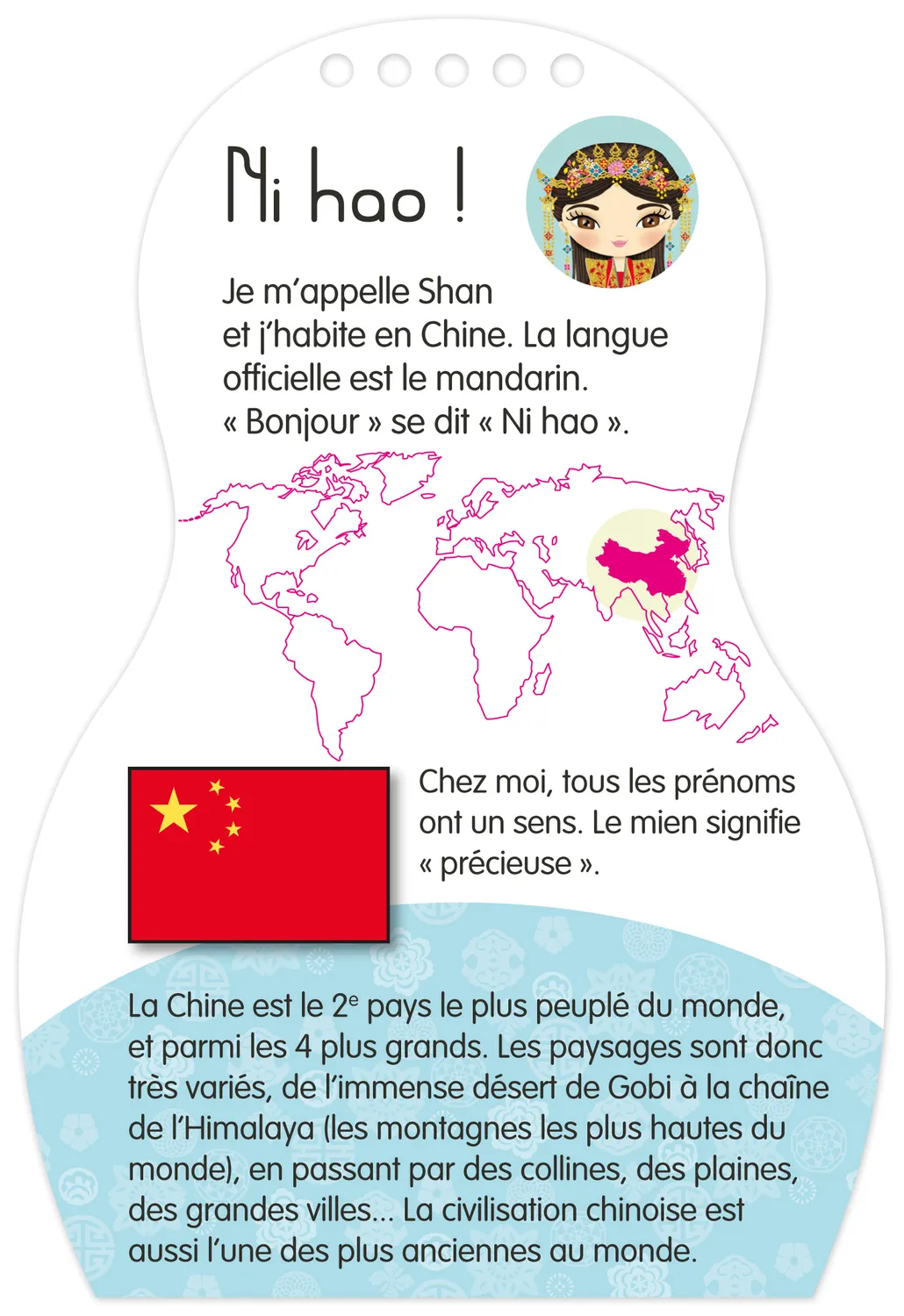 Minimiki Shan en Chine carnet créatif stickers