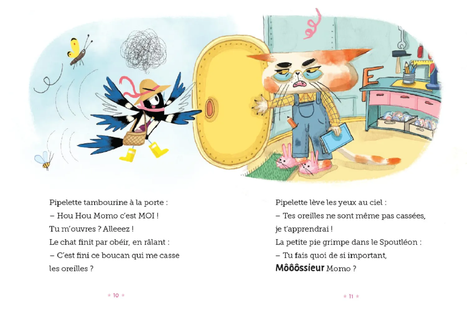 Pipelette et Momo À la mer Tome 2 premier roman 4 ans